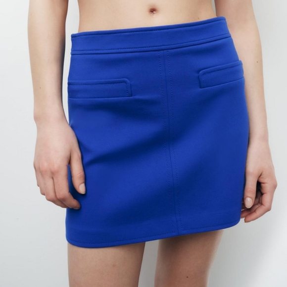 Zara 2 pcs Fitted blazer with pocket + Skirt - Picture 12 of 14